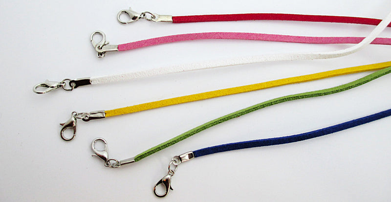 Living Necklace Plants - Suede Necklace selection 